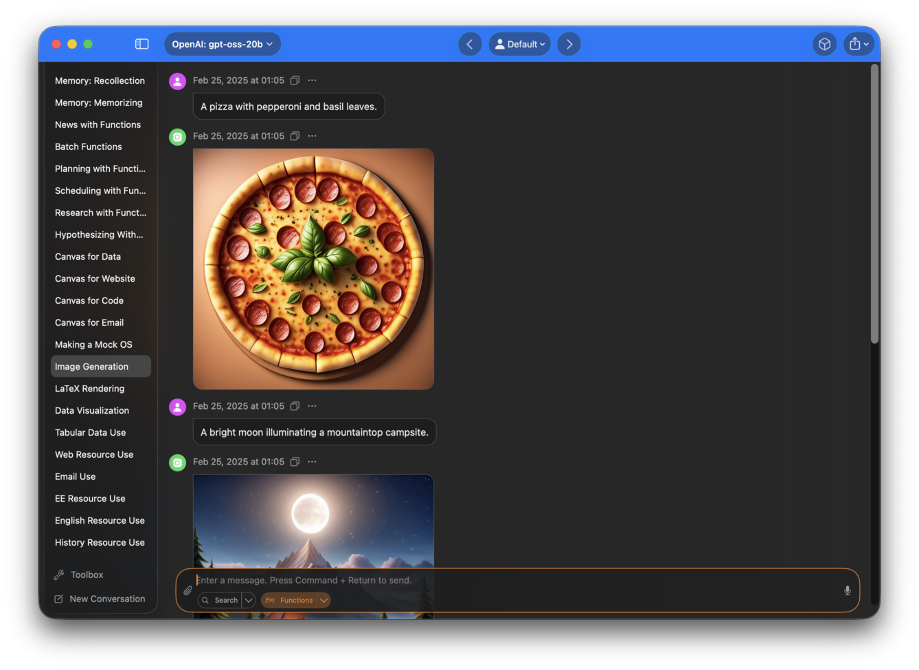 On-device image generation